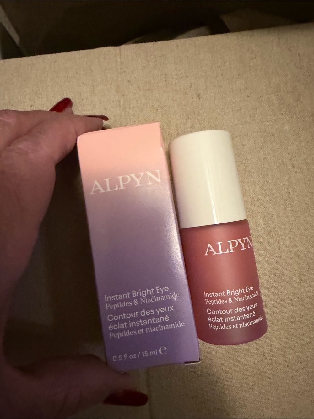 ALPYN Instant Bright Eye Eye Serum - NEW